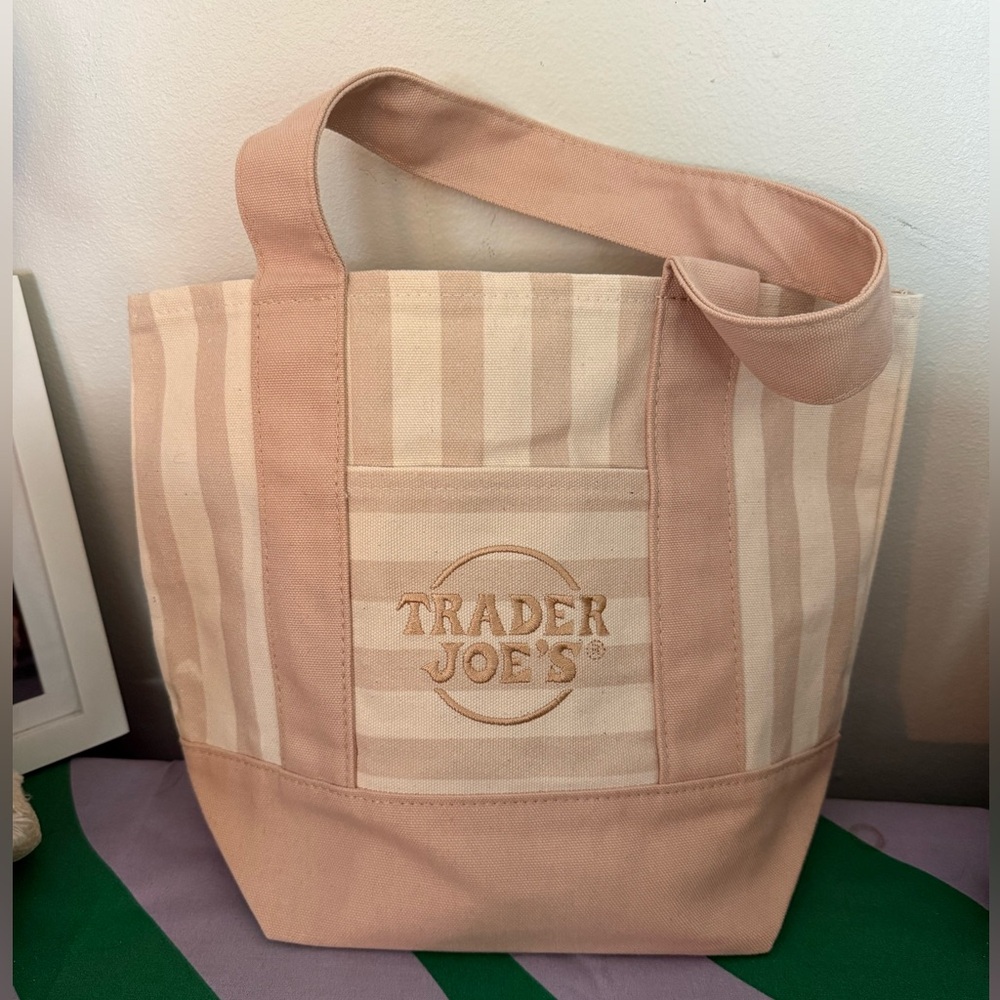 New Edition Summer 2026 Trader Joe’s Mini Tote Bags - Light Sand
